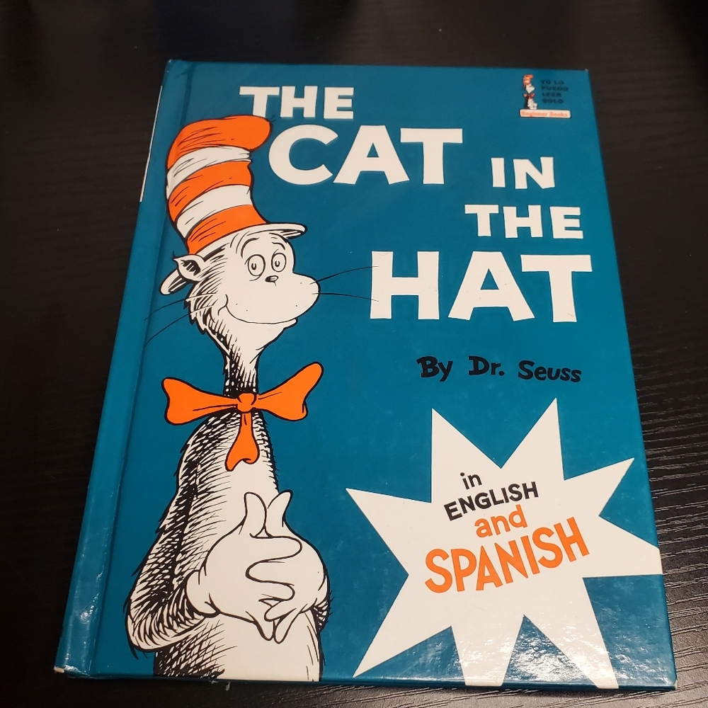 The Cat in the hat english and spanish